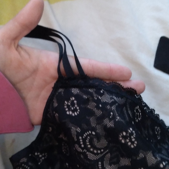 38G Soma Enticing Lift Unlined Balconette Lace and Tan Nude Bra NWOT - Picture 7 of 11